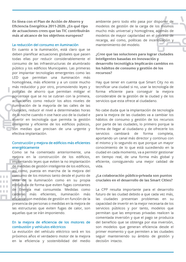 La evolución de la eficiencia energética en las Smart Cities