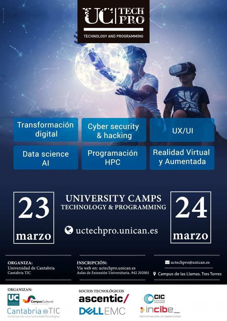 CIC participa en la IV Jornadas de tecnología y programación UCTechPro