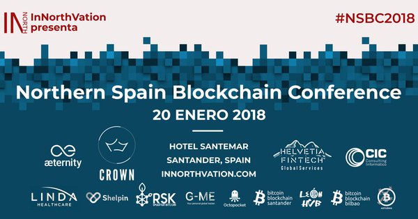 CIC ha patrocinado la I Edición de Northern Spain Blockchain Conference