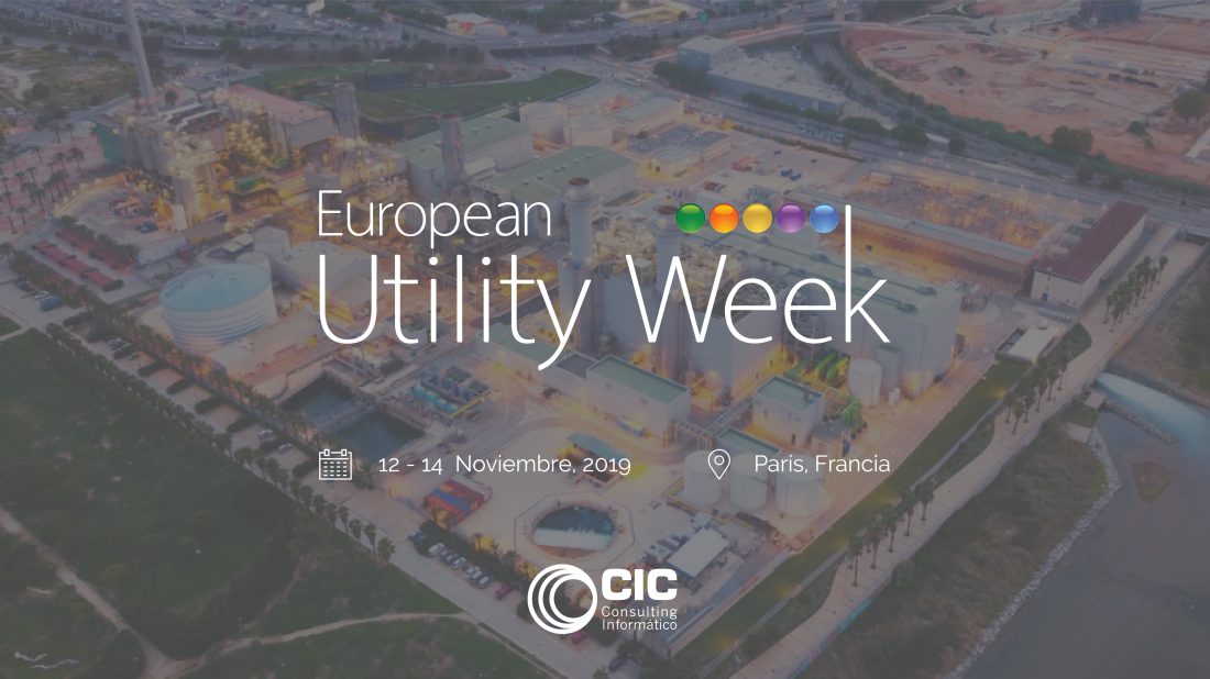 CIC presente en la European Utility Week 2019, en Paris