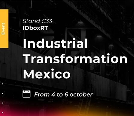 CIC y el equipo de IDboxRT presentes en Industrial Transformation México