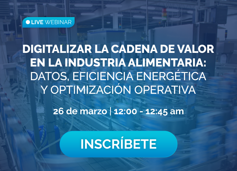 Webinar - Digitalizar la cadena de valor en la industria alimentaria: