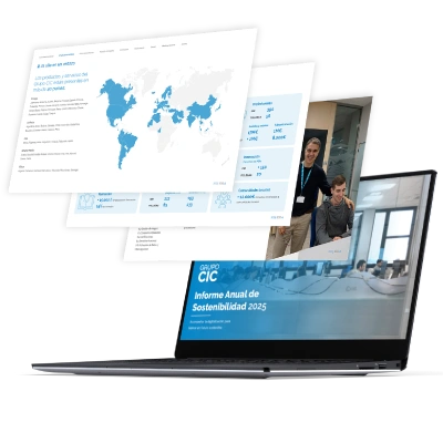 Informe de responsabilidad social de CIC Imagen Informe de Sostenibilidad 2025